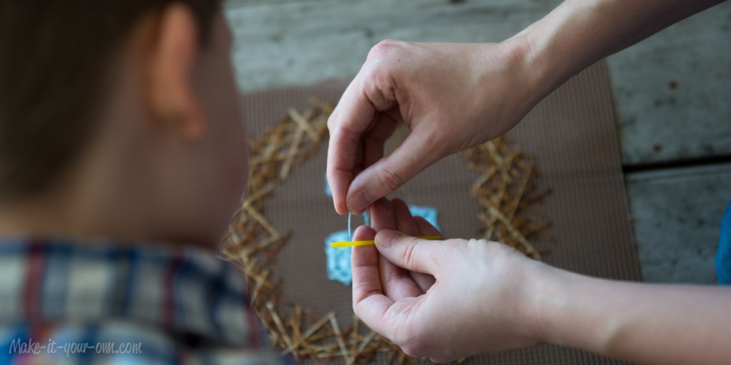 Threading Needle: Mesh Nest