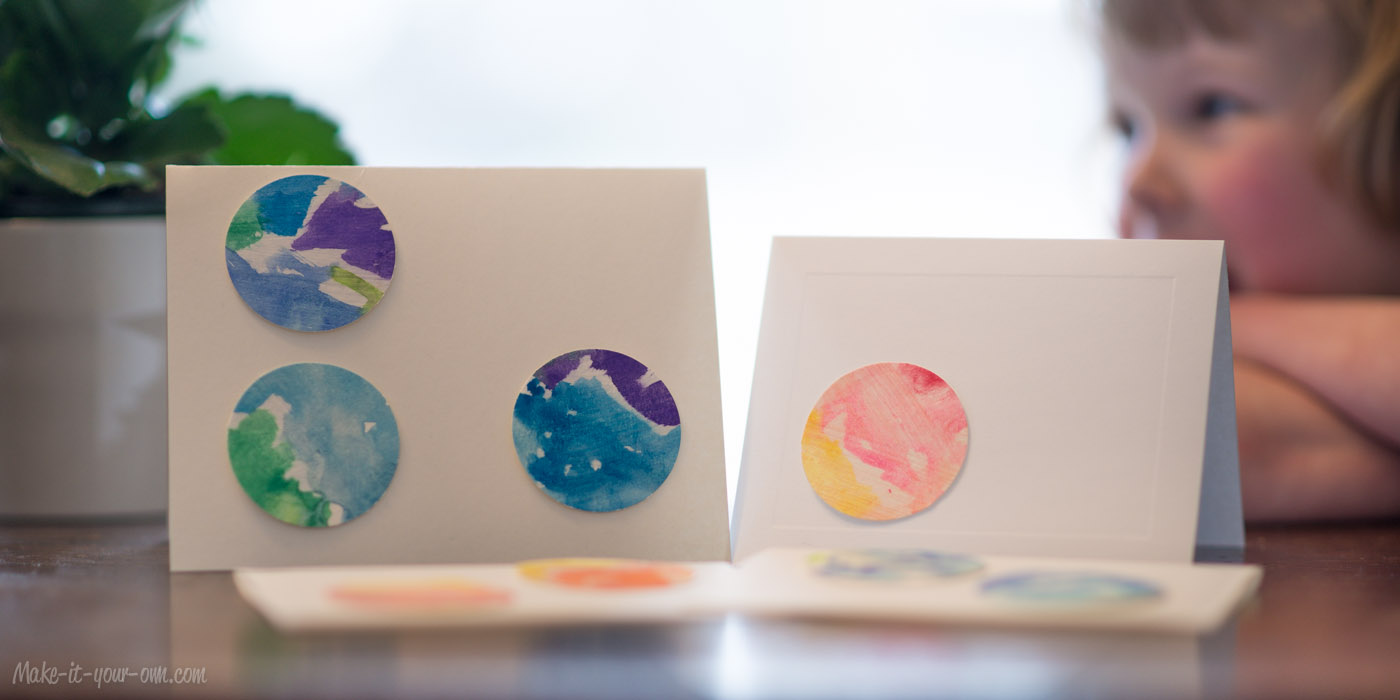 » Making Cards Glue Resist