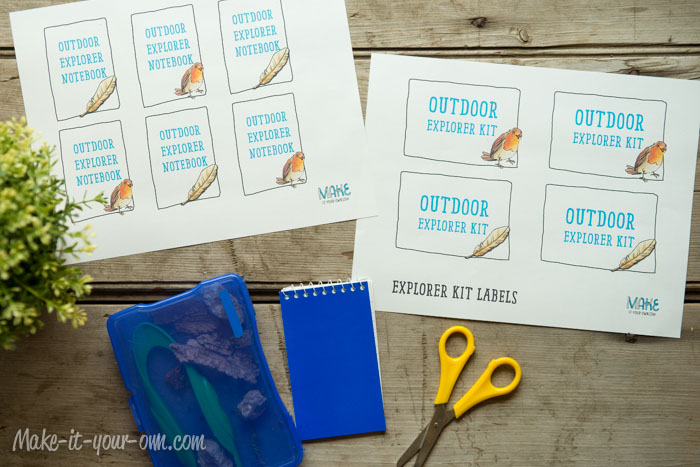 Outdoor Explorer Kit: Labels