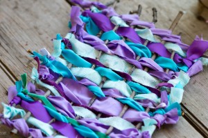 Nature Finds: Weaving with Sticks, Fabric & Ribbon from make-it-your-own.com