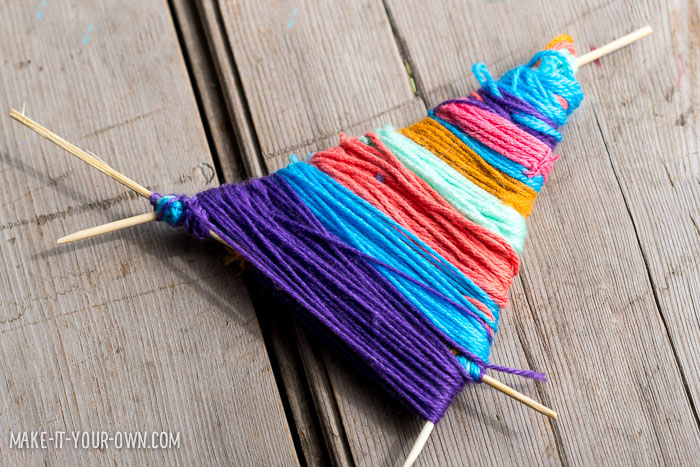 Invitation to Create: Driftwood & Yarn with make-it-your-own.com (Crafts & activities for kids)