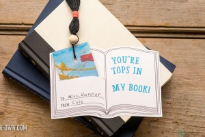 Bookmark Valentine Card with make-it-your-own.com (Creative activities for kids!)