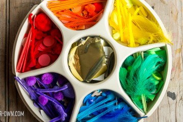 Create with the rainbow! Make-it-your-own.com (Creative activities for kids!)