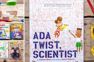 Create a science themed gift to accompany the book: ADA TWIST, SCIENTIST
