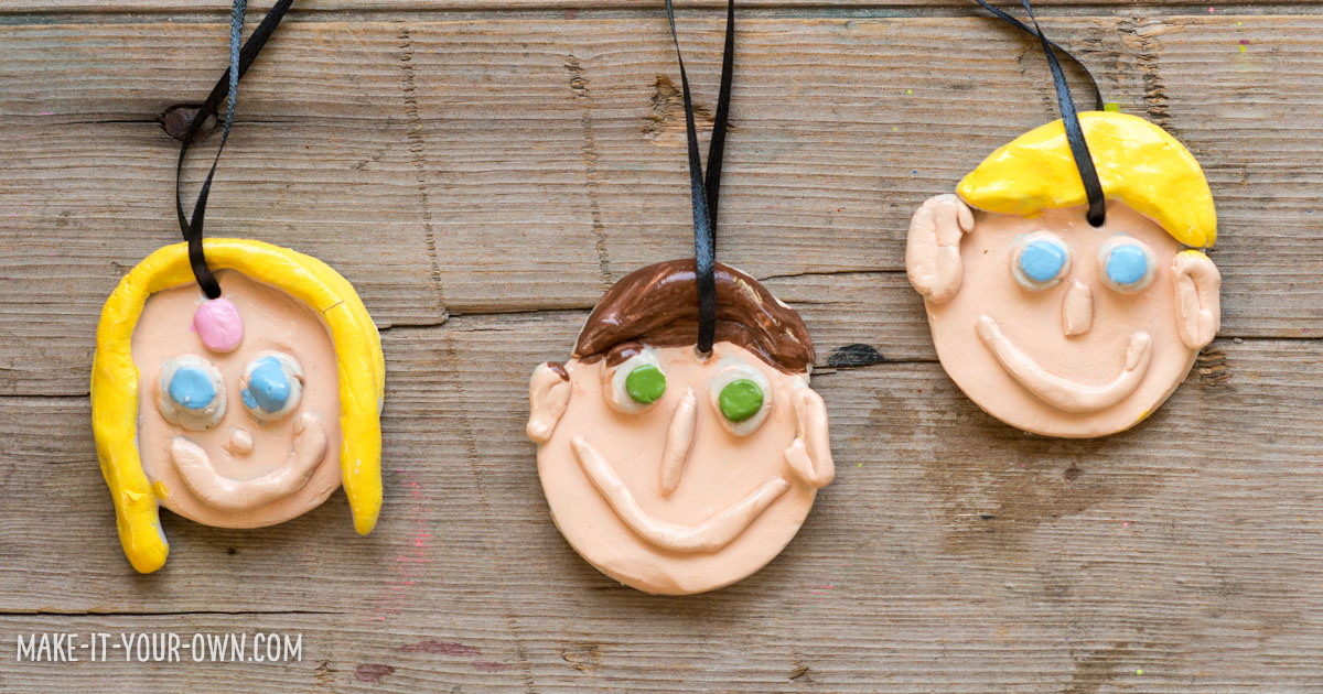 » Clay Portrait Ornaments