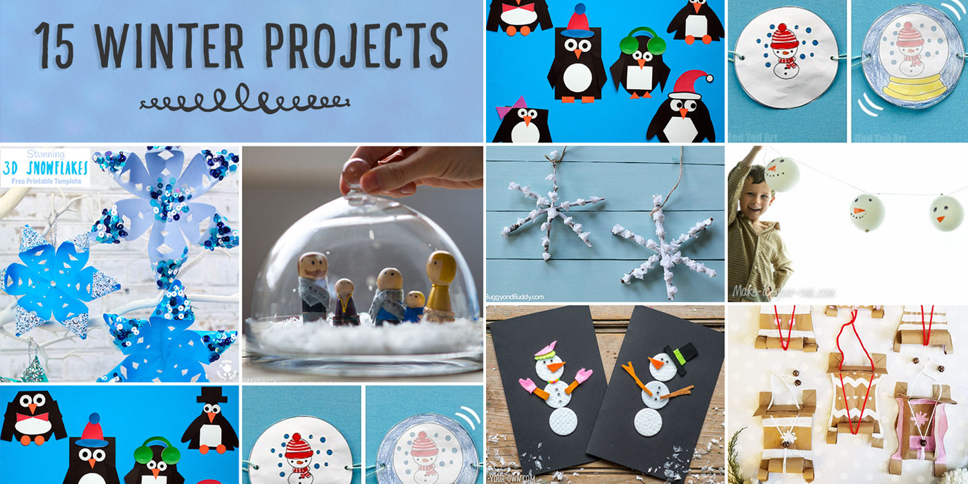 12 of the Cutest Winter Crafts for Kids - Buggy and Buddy