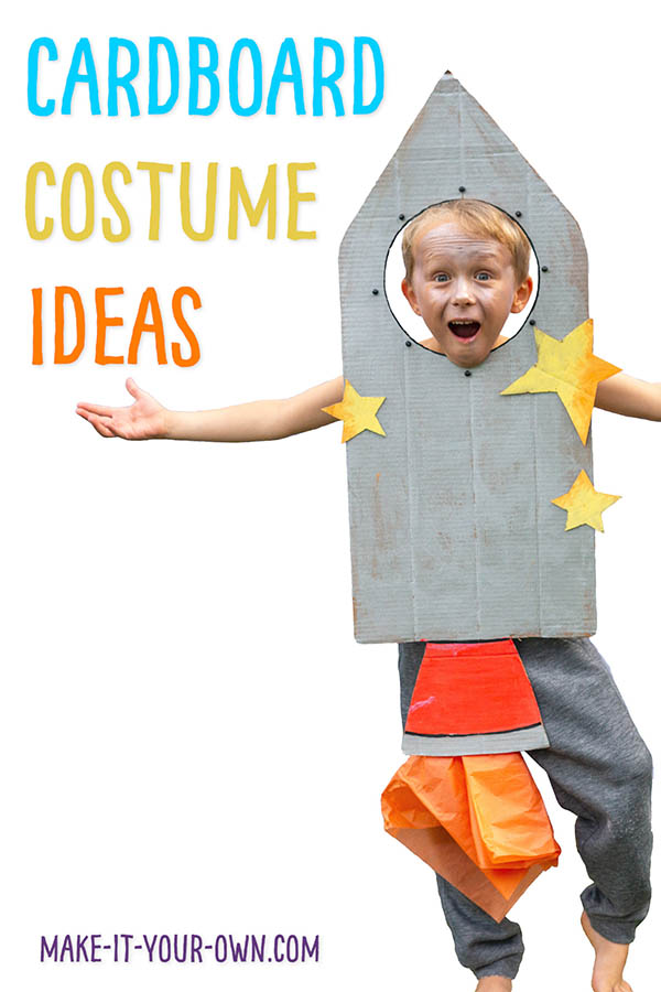  Kids Cardboard Halloween Costume Ideas