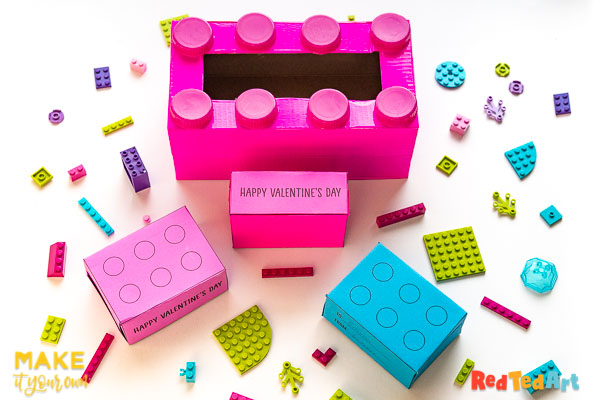 Ready made or Build your own Novelty brick valentines mothers day