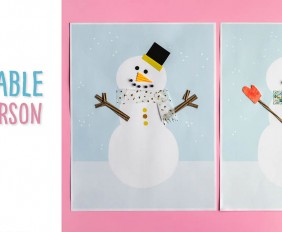 Using the provided template and reused paper (envelopes, magazines, gift wrap etc.) to make this recycled craft. This winter craft is a fun way to explore how you can reuse items to create a unique snowman or snow woman! If you create this kids' craft, we'd love to see it!