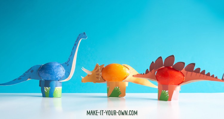 Dinosaur Easter Eggs: Print the templates to make three different dinosaurs (there are ones to colour yourself as well). Make these prehistoric pals for a fun Easter activity, particularly for older children!