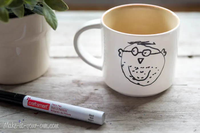 Secret Message Mug: Supplies
