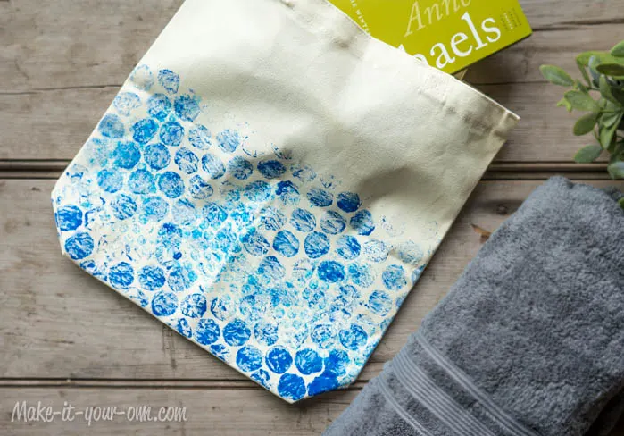 Finished Beach Bag make-it-your-own.com