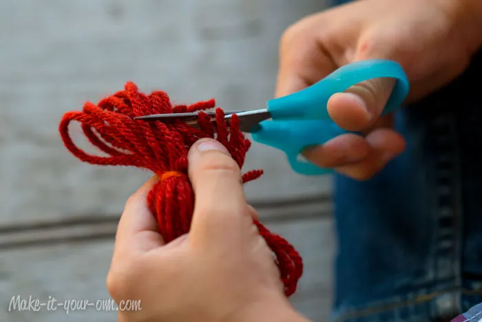 Valentine's Day: Pom Pom Flowers with make-it-your-own.com (Crafts & activities for kids)