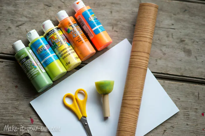 Fall Fun: Traced Leaves- Making a Stencil from make-it-your-own.com (Art. crafts and activities for kids)