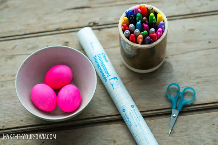 DIY Easter Egg Stickers
