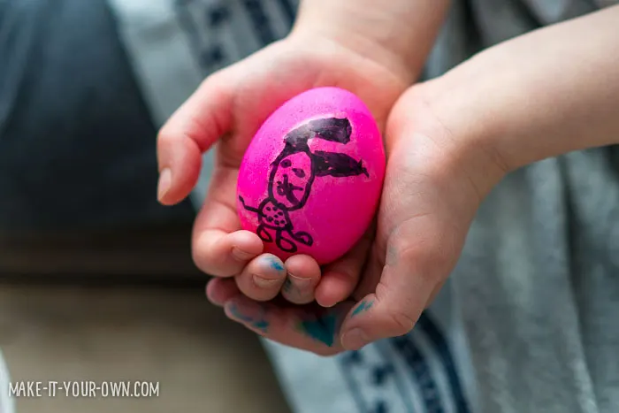 DIY Easter Egg Stickers