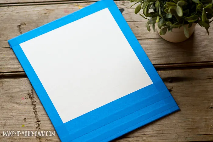 Polaroid Portraits (perfect for Father's Day!) from make-it your-own.com (Crafts & Activities for Kids)