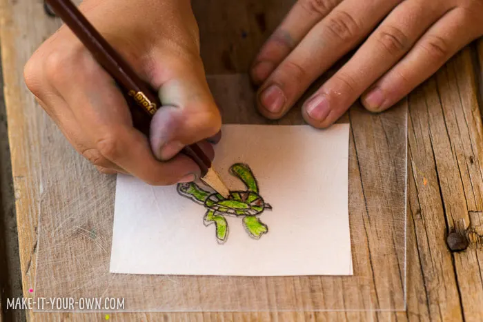 A Little Sea in a Bottle: Shrink Art with make-it-your-own.com (Crafts & Activities for Kids)