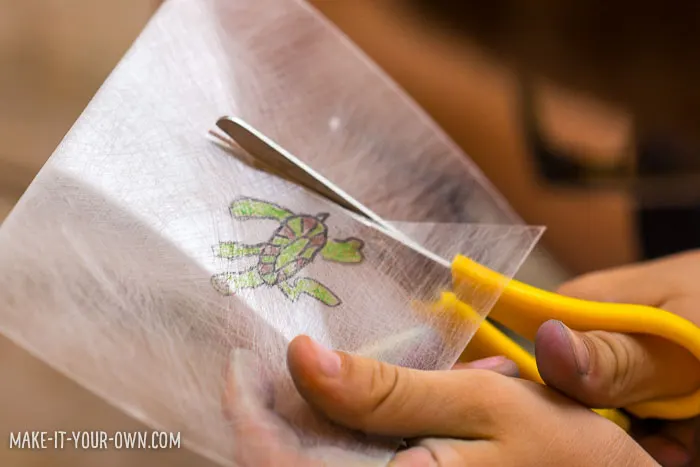 A Little Sea in a Bottle: Shrink Art with make-it-your-own.com (Crafts & Activities for Kids)