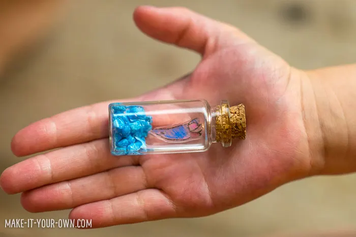 A Little Sea in a Bottle: Shrink Art with make-it-your-own.com (Crafts & Activities for Kids)