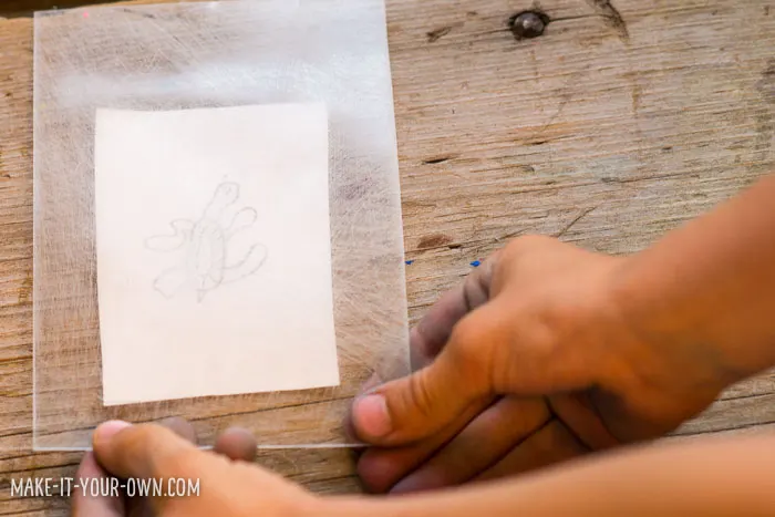 A Little Sea in a Bottle: Shrink Art with make-it-your-own.com (Crafts & Activities for Kids)