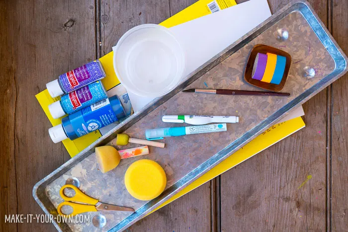 Underwater Notebooks with Correction Pen Resists with make-it-your-own.com (Crafts & activities for kids)