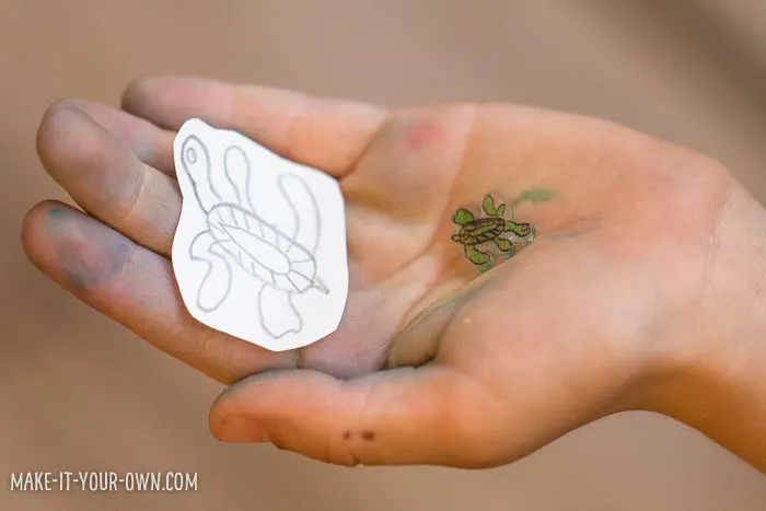 A Little Sea in a Bottle: Shrink Art with make-it-your-own.com (Crafts & Activities for Kids)