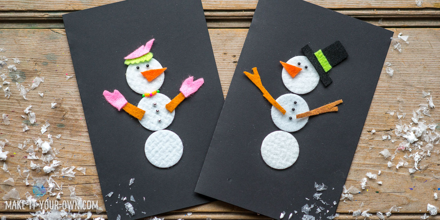 » Handmade Cards: Make Your Own Snowperson