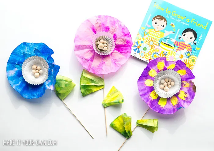 Friendship Garden Kit: Make this inexpensive kit to accompany the book, "How to Grow a Friend" by Sarah Gillingham!