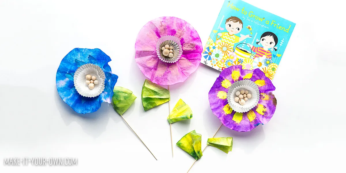 Friendship Garden Kit: Make this inexpensive kit to accompany the book, "How to Grow a Friend" by Sarah Gillingham!