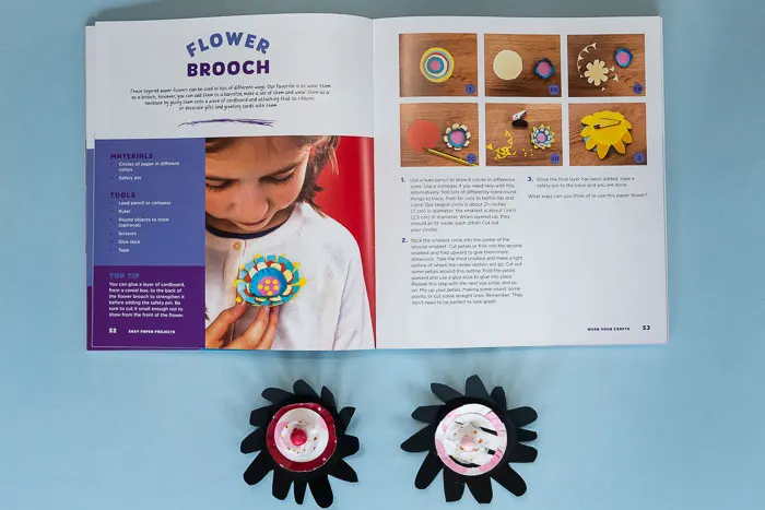 Easy Paper Projects: A kids craft book by Maggy Woodley