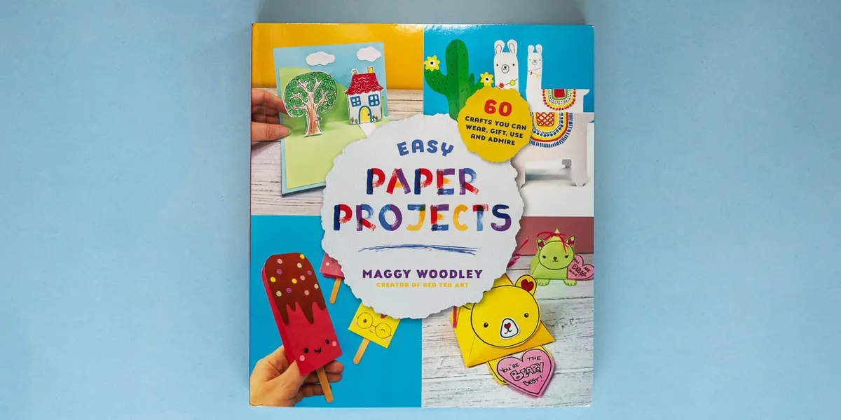 Easy Paper Projects: A kids craft book by Maggy Woodley
