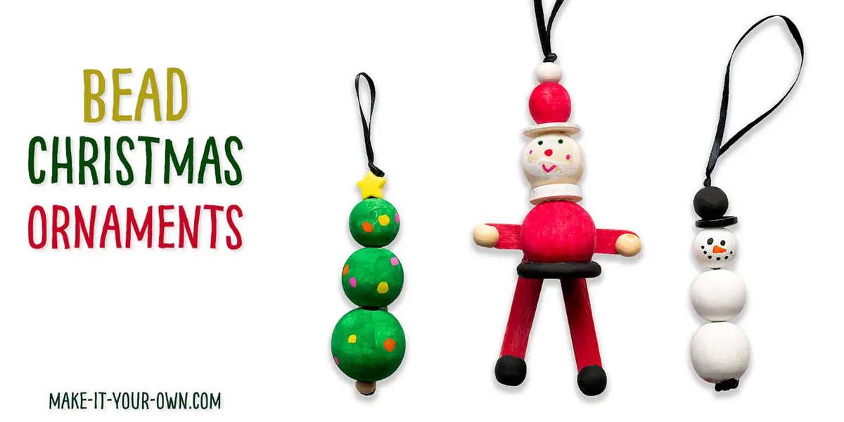 Beaded Christmas Ornaments
